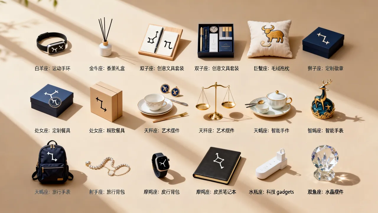 十二星座专属礼物是什么,怎么选? 十二星座专属礼物是什么,怎么选?