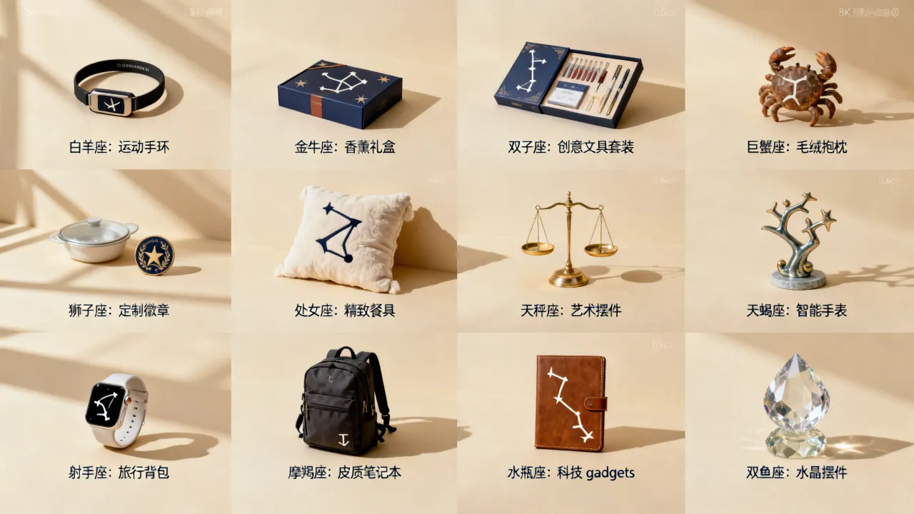 十二星座专属礼物是什么,怎么选? 十二星座专属礼物是什么,怎么选?
