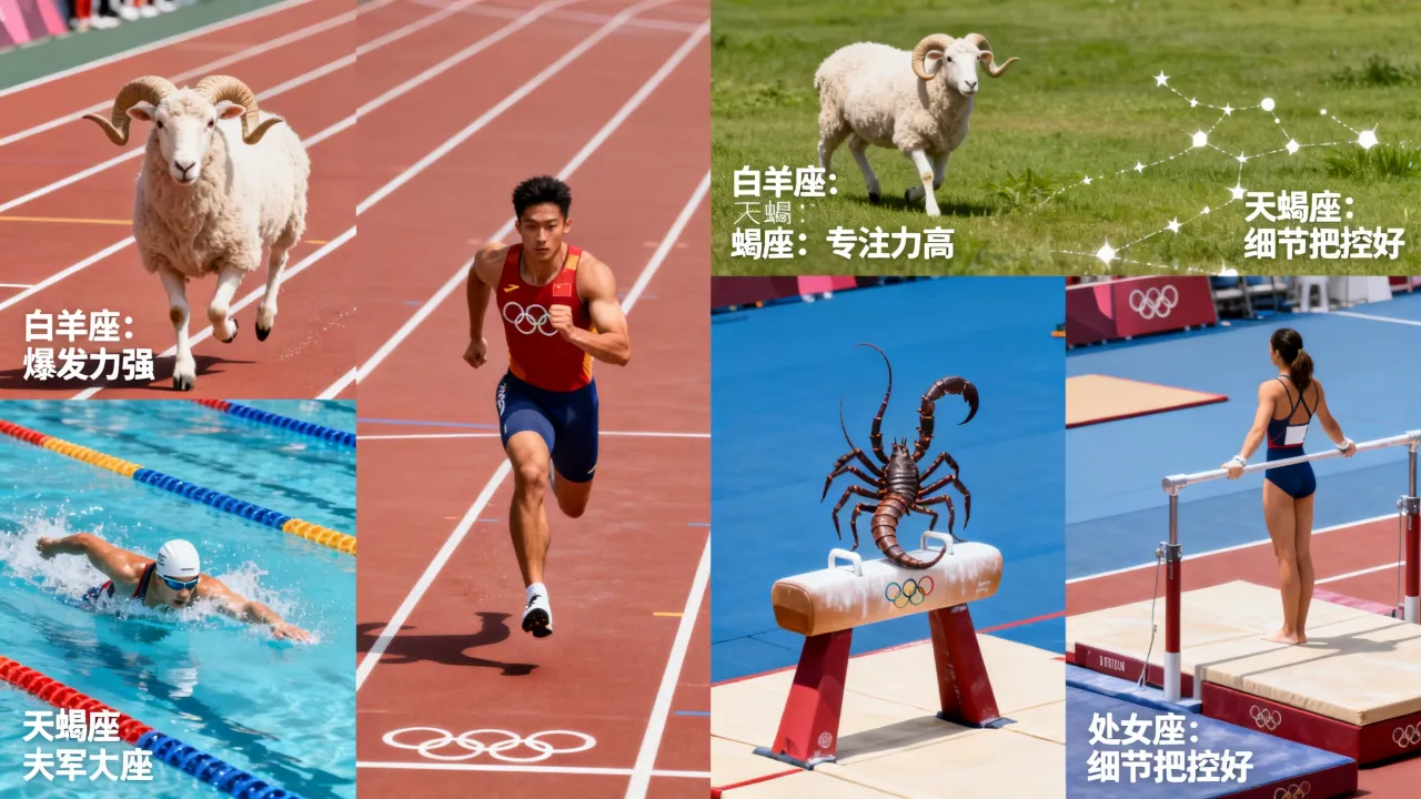 十二星座奥运会哪些星座最有可能夺冠，为什么