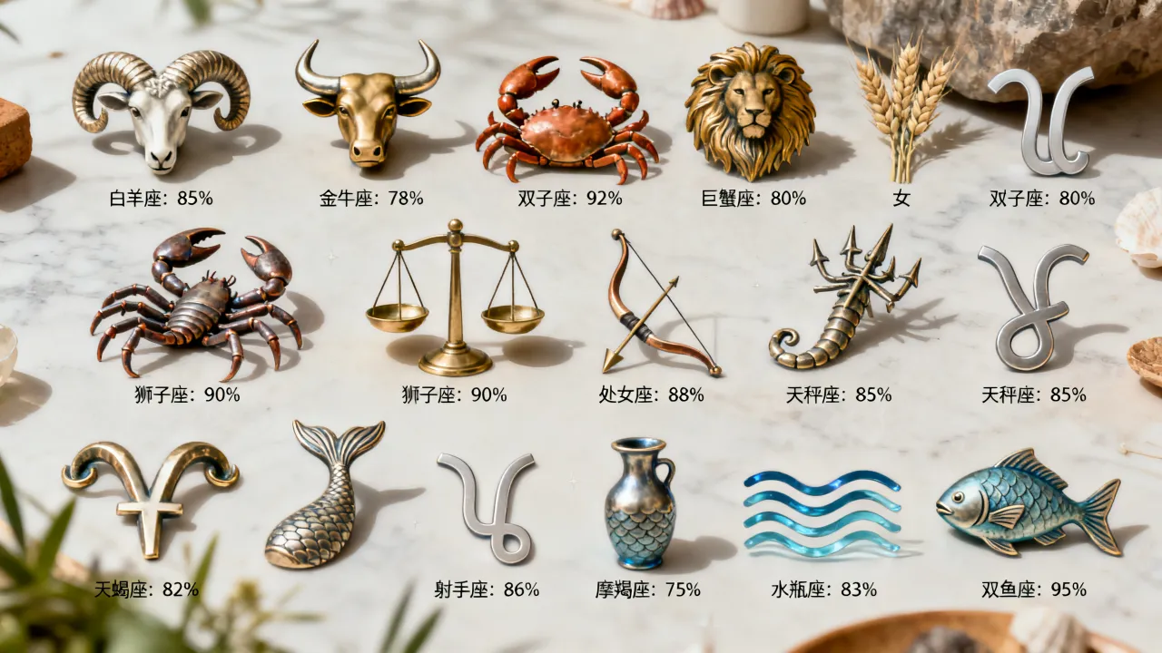 十二星座被喜欢指数是什么,十二星座谁最受欢迎? 十二星座被喜欢指数是什么,十二星座谁最受欢迎?
