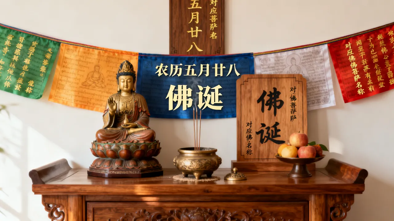 农历五月廿八是什么佛诞，阴历5月28日对应哪位佛菩萨