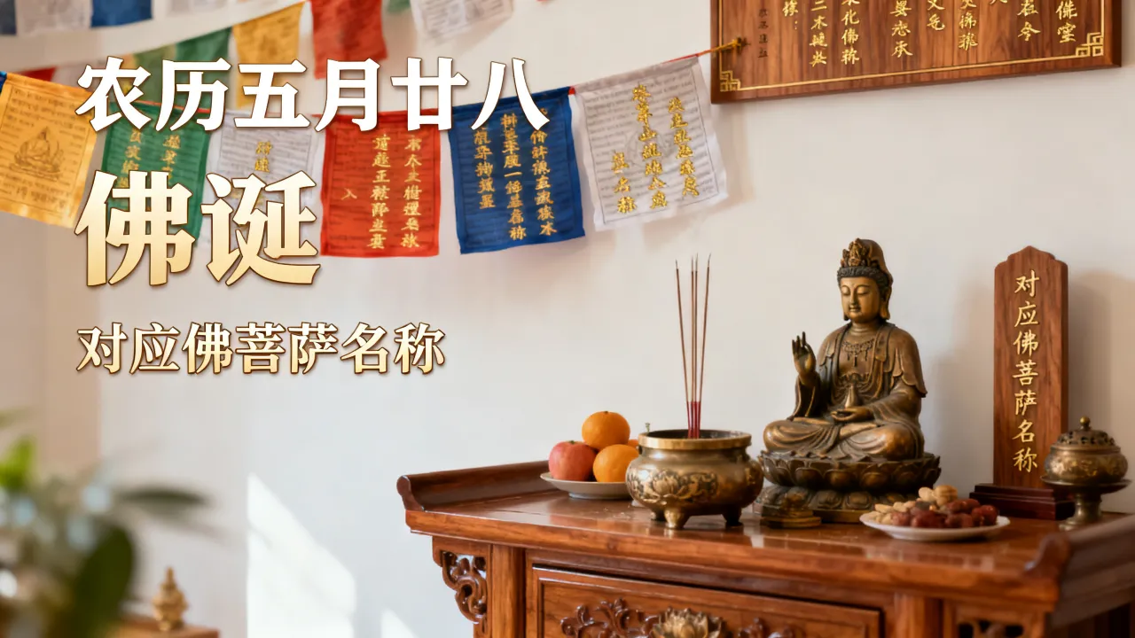 农历五月廿八是什么佛诞，阴历5月28日对应哪位佛菩萨