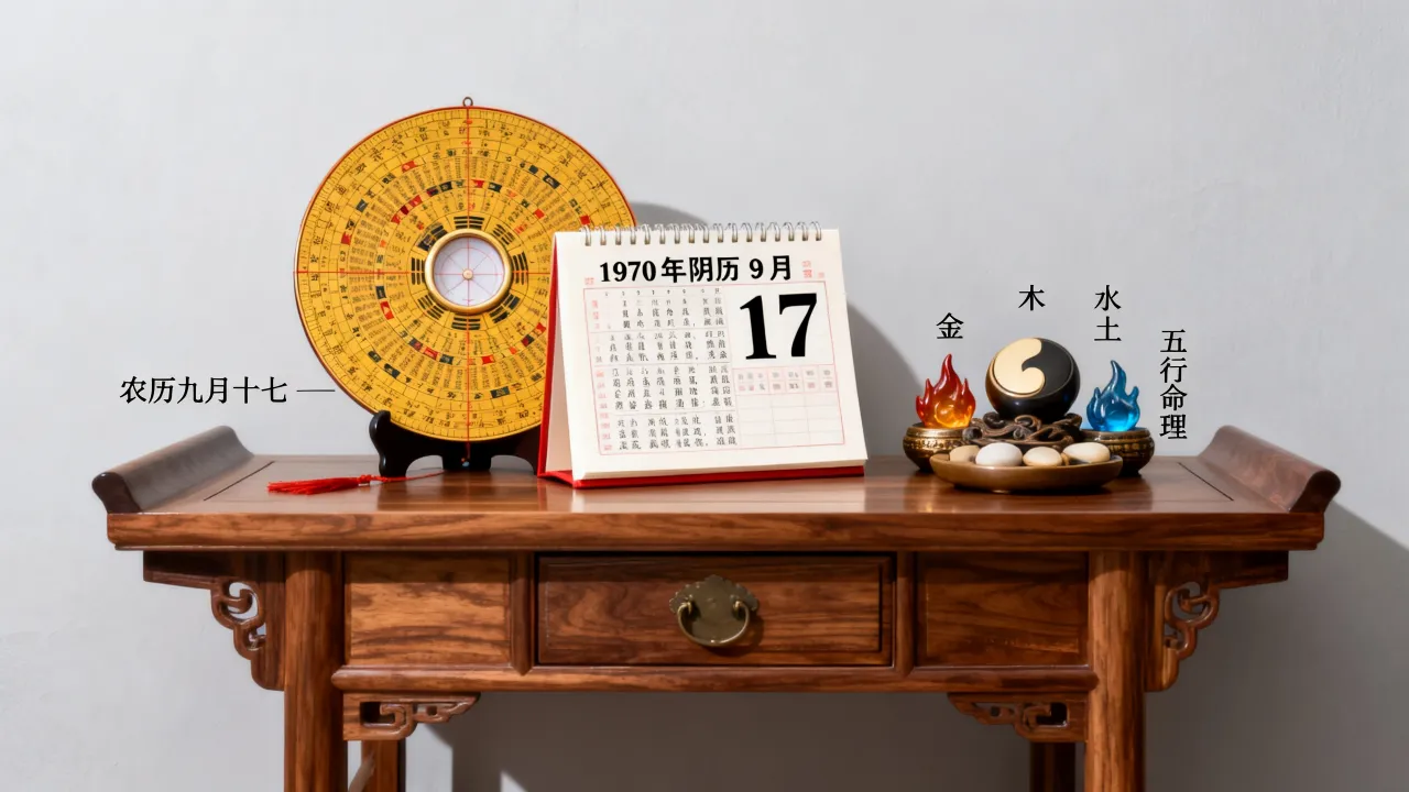1970年阴历9月17是什么命,农历九月十七运势如何? 1970年阴历9月17是什么命,农历九月十七运势如何?