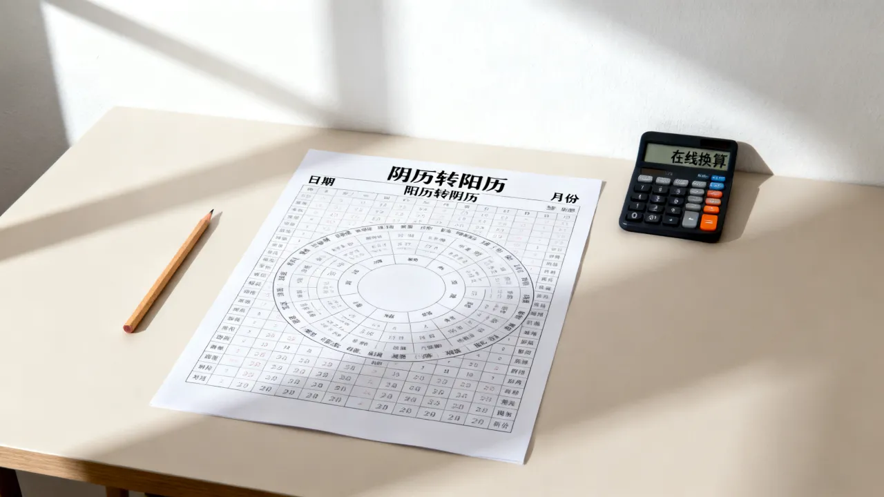 阴历阳历互换怎么算?阴历阳历转换查询表与在线换算方法 阴历阳历互换怎么算?阴历阳历转换查询表与在线换算方法