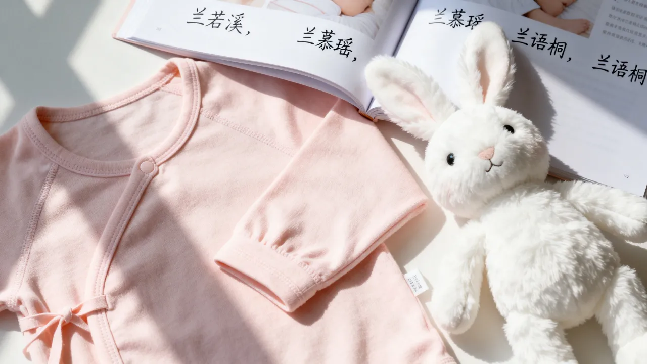 女宝宝起名兔兰姓什么，姓兰的女孩取什么名字好听又有寓意？