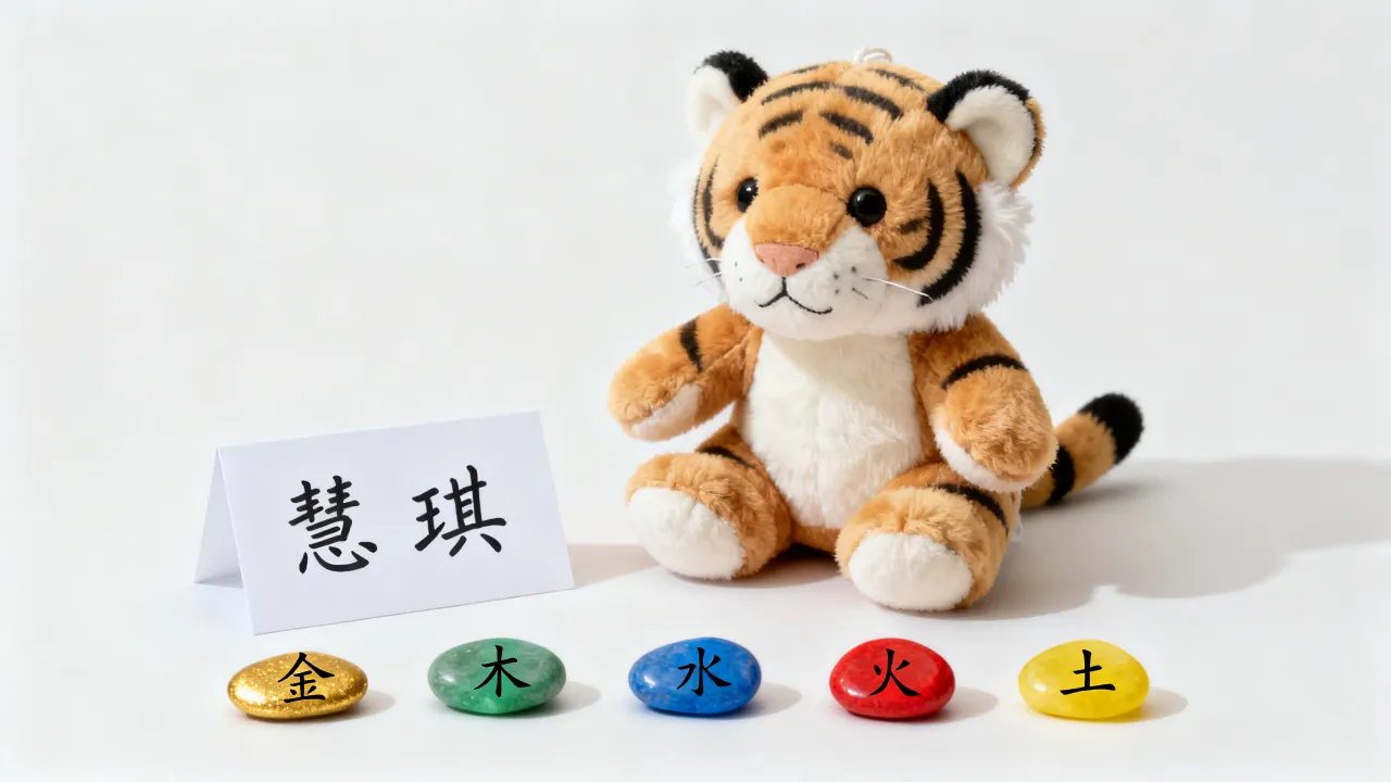 虎宝宝起名慧琪怎么样，慧琪名字的寓意和五行好吗