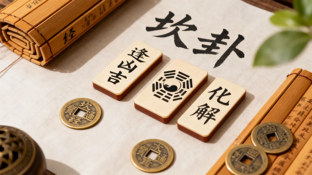 《易经》坎卦怎么化解吉凶，坎卦如何逢凶化吉