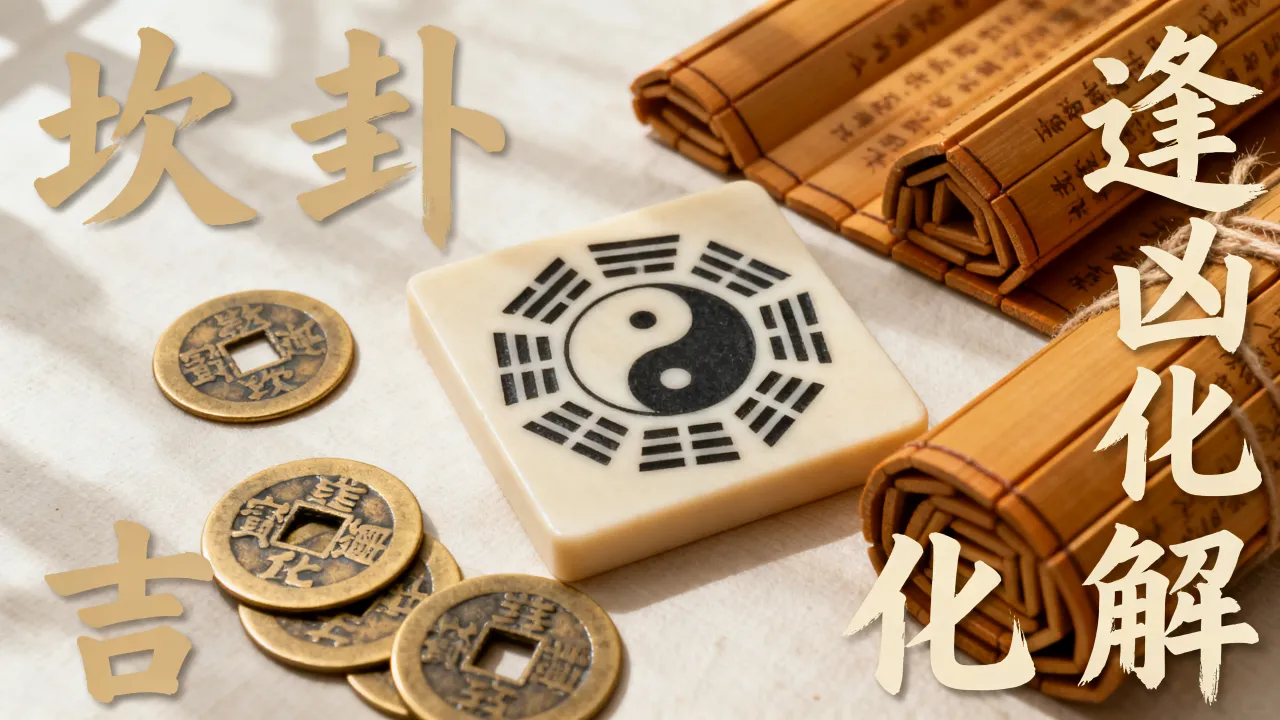 《易经》坎卦怎么化解吉凶，坎卦如何逢凶化吉