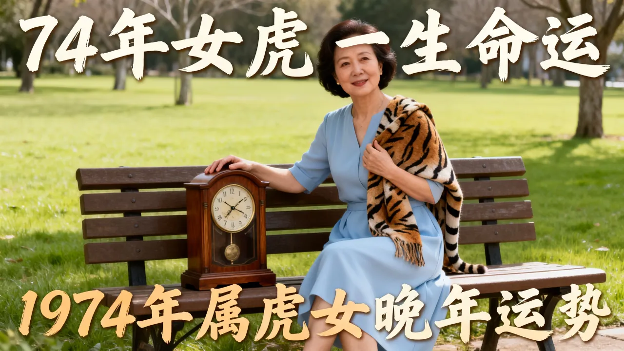 74年女虎一生命运怎么样，1974年属虎女晚年运势如何