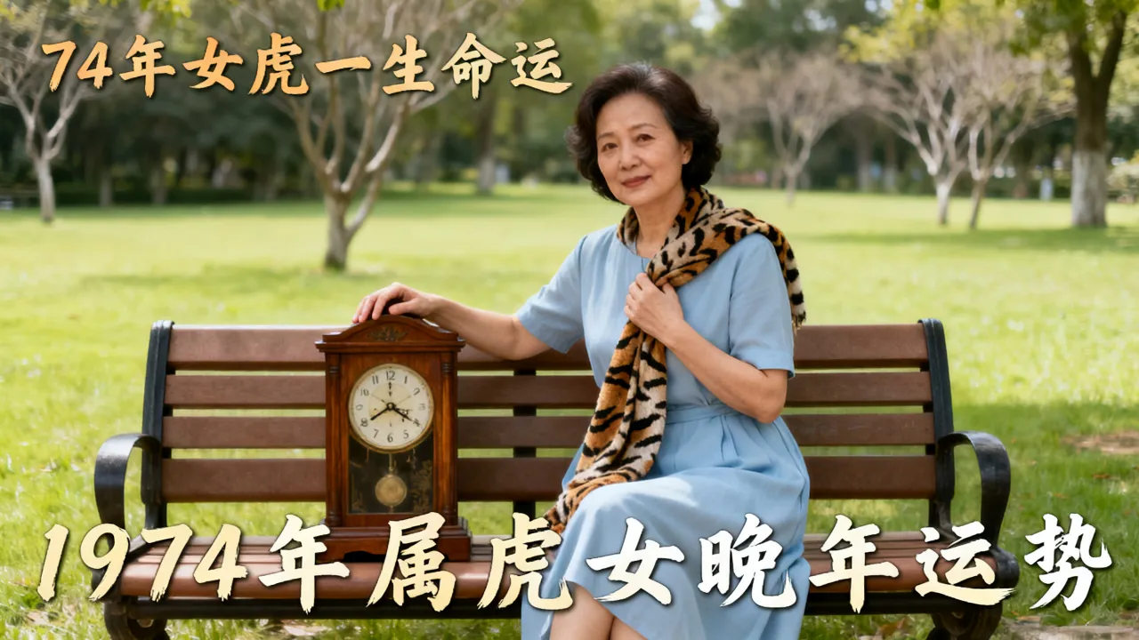 74年女虎一生命运怎么样，1974年属虎女晚年运势如何