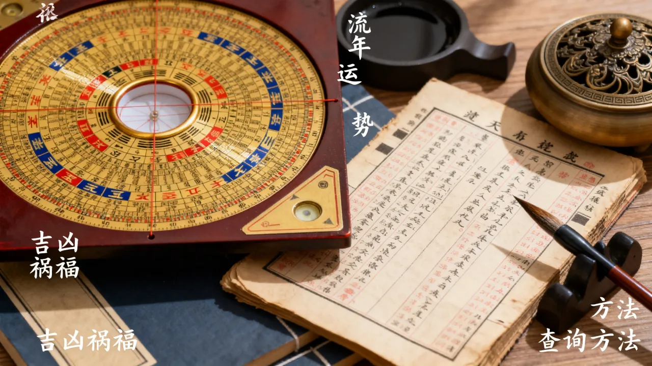 怎么看流年吉凶祸福？流年运势查询方法有哪些