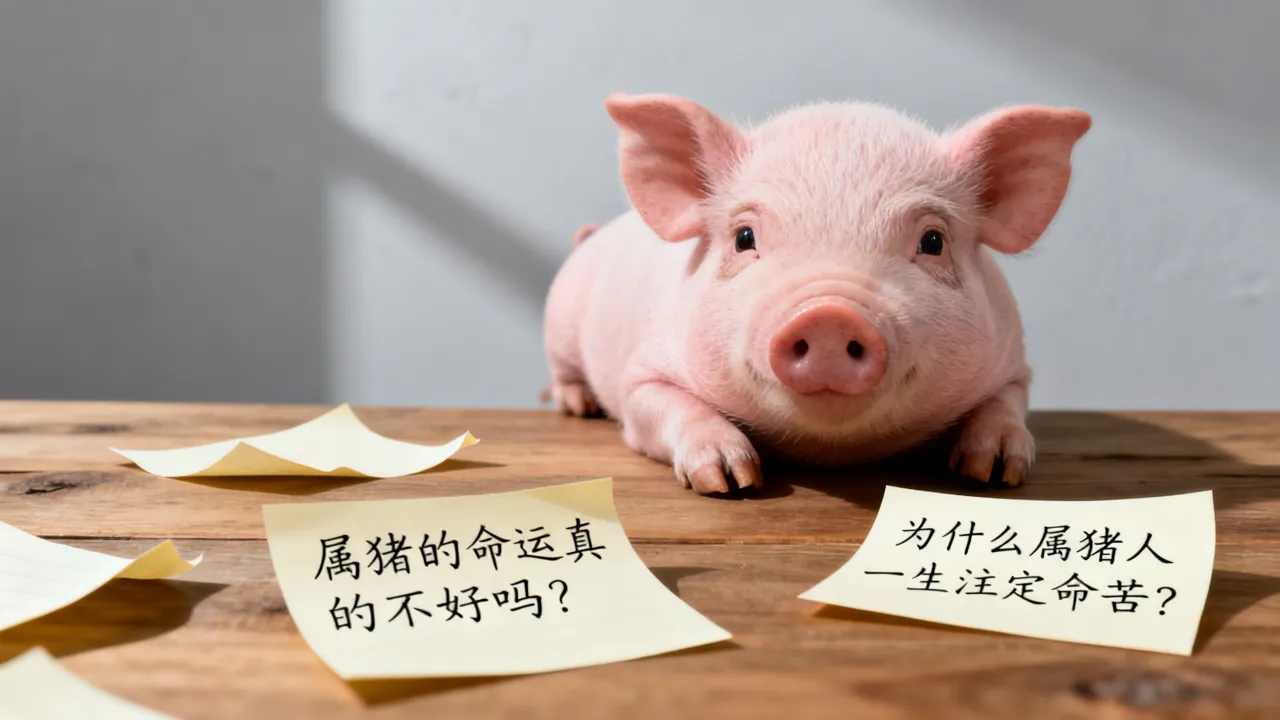 属猪的命运真的不好吗，为什么属猪人一生注定命苦？