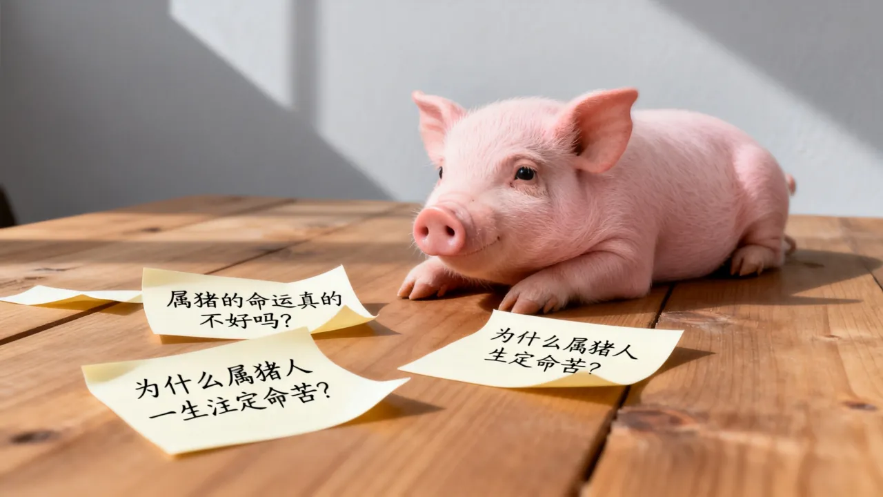 属猪的命运真的不好吗，为什么属猪人一生注定命苦？