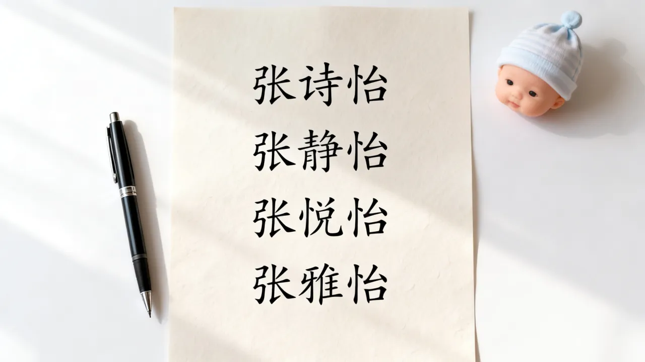 张姓女宝宝叫张什么怡好听?,张什么怡起名最佳名字推荐 张姓女宝宝叫张什么怡好听?,张什么怡起名最佳名字推荐