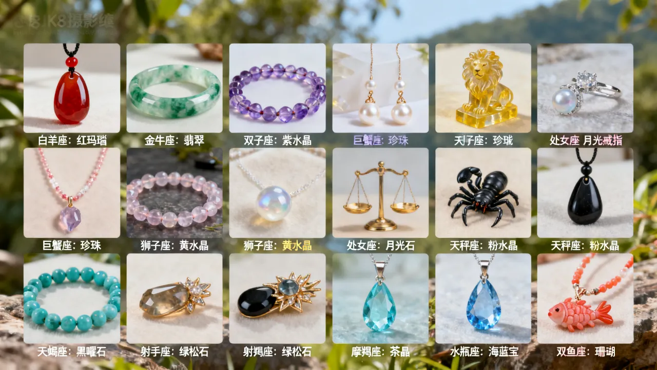 十二星座的幸运物是什么,十二星座幸运物分别有哪些? 十二星座的幸运物是什么,十二星座幸运物分别有哪些?