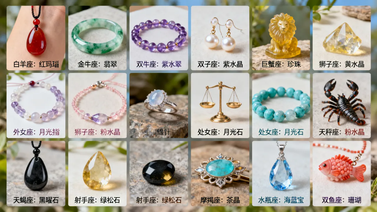 十二星座的幸运物是什么,十二星座幸运物分别有哪些? 十二星座的幸运物是什么,十二星座幸运物分别有哪些?