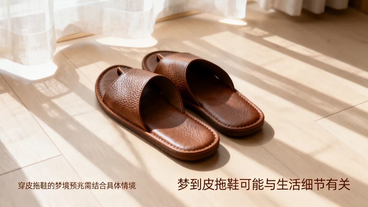 梦到皮拖鞋怎么回事,梦见穿皮拖鞋有什么预兆好不好 梦到皮拖鞋怎么回事,梦见穿皮拖鞋有什么预兆好不好