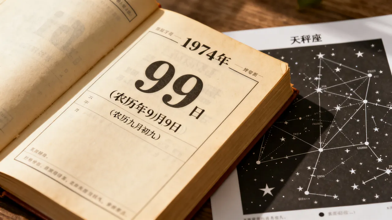 1974年阴历9月9日是什么星座?,农历九月初九对应的星座 1974年阴历9月9日是什么星座?,农历九月初九对应的星座