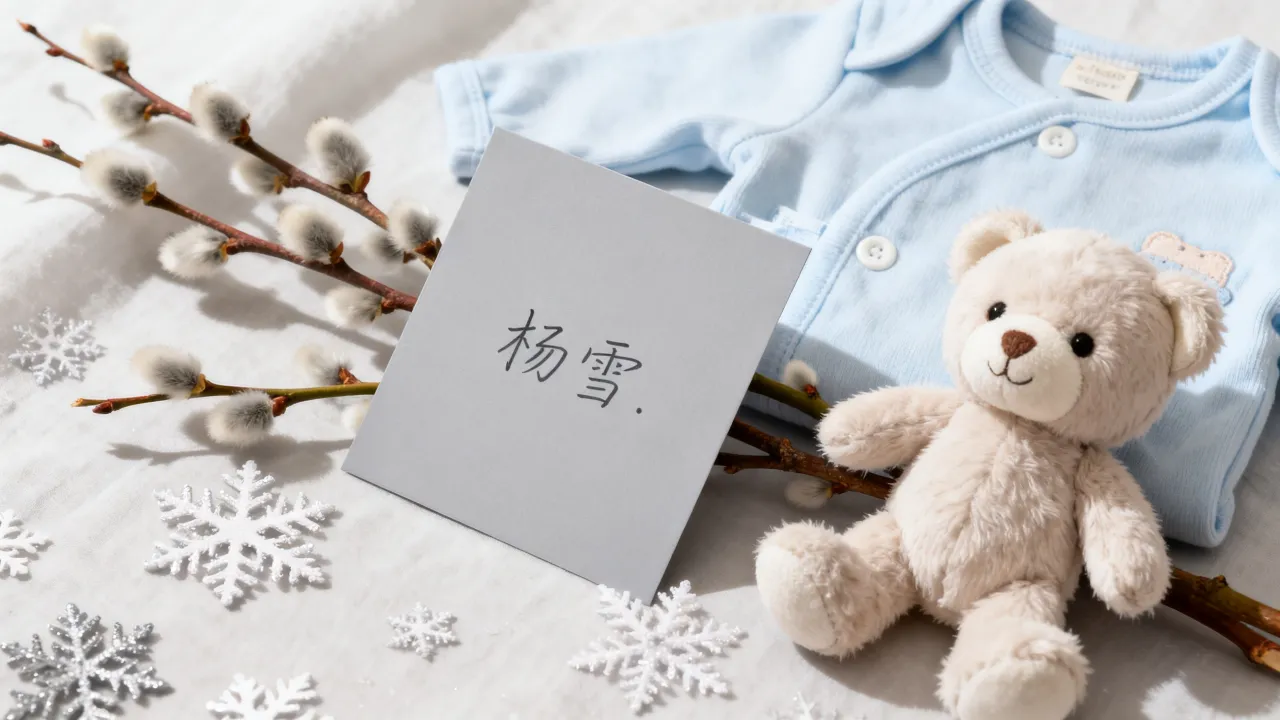 给宝宝起名字用杨雪这个名字好吗，怎么取会更好？