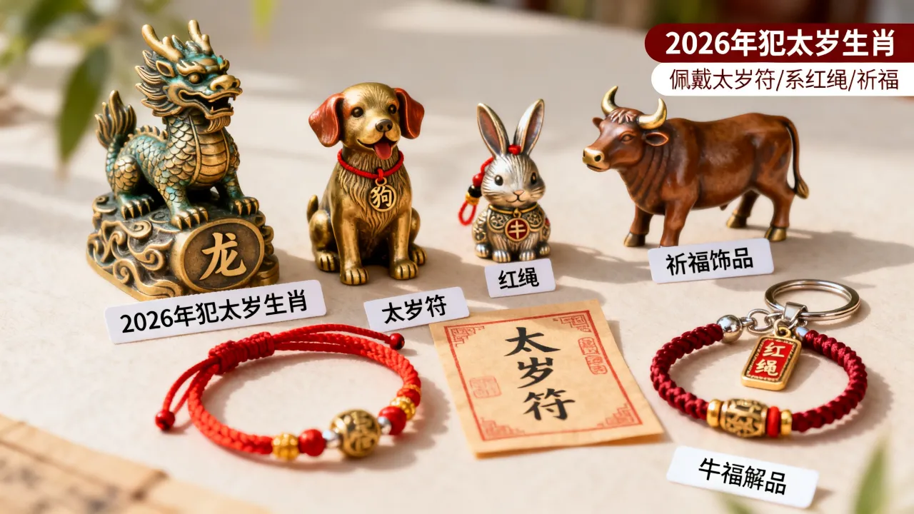 2026年犯太岁生肖列表有哪些，犯太岁怎么化解？