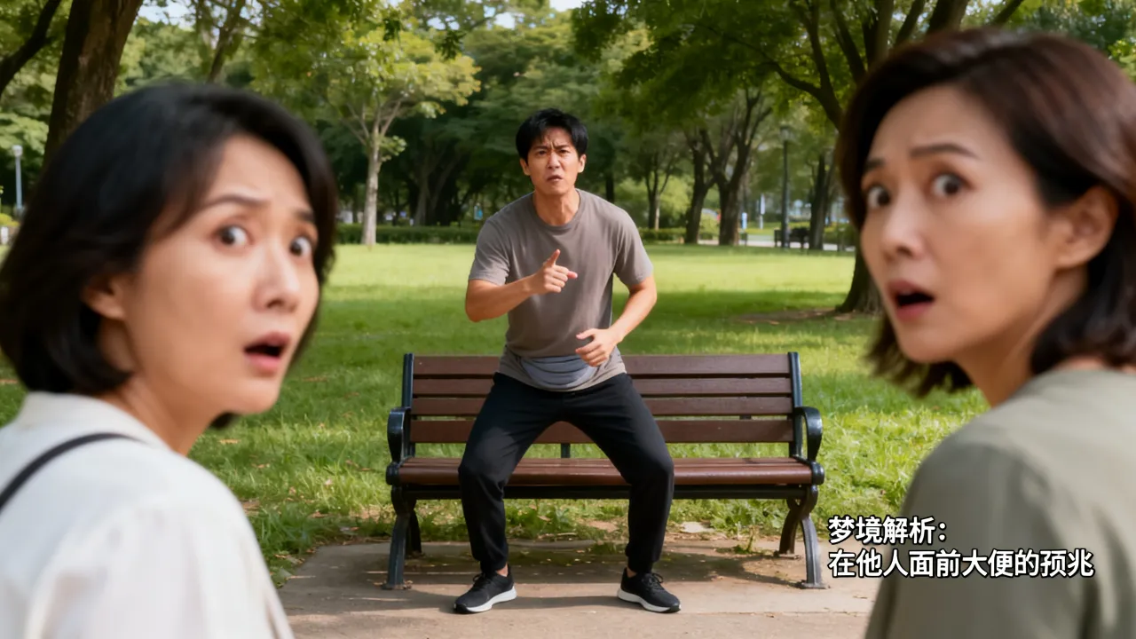 梦到在别人面前大便会是什么预兆，梦见在别人面前大便是什么预兆