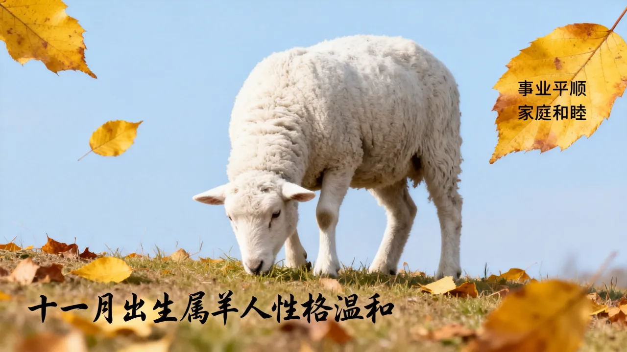 属羊人十一月出生运势如何,羊年11月生人命运好坏? 属羊人十一月出生运势如何,羊年11月生人命运好坏?