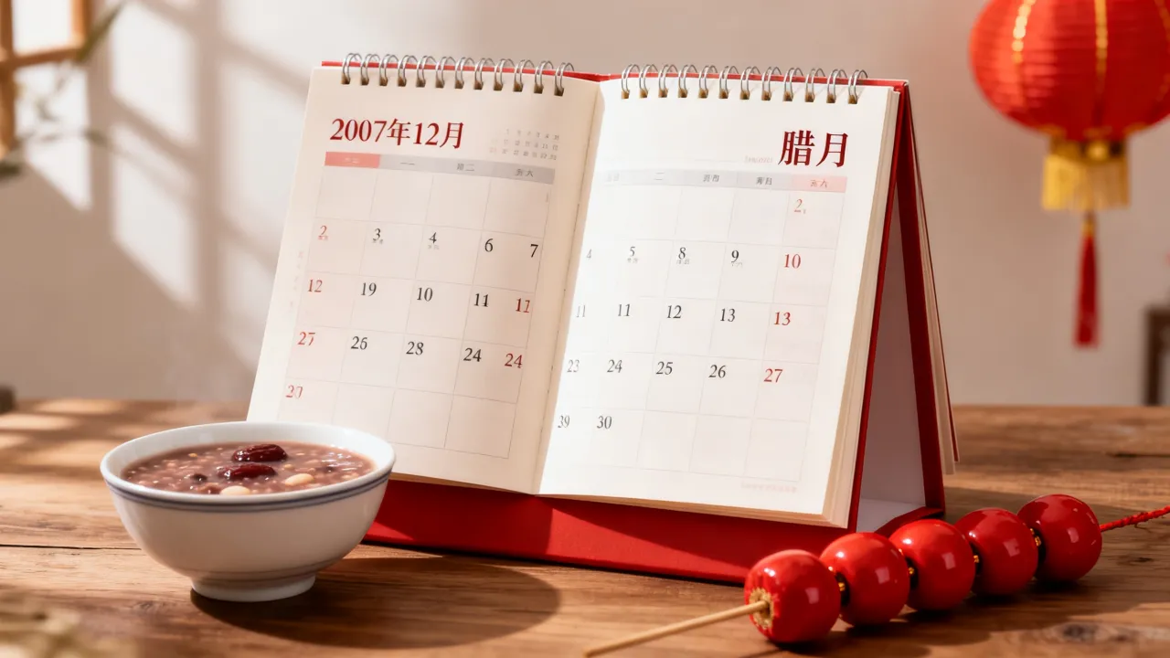 2007年阴历腊月是阳历几月?腊月对应公历日期查询 2007年阴历腊月是阳历几月?腊月对应公历日期查询