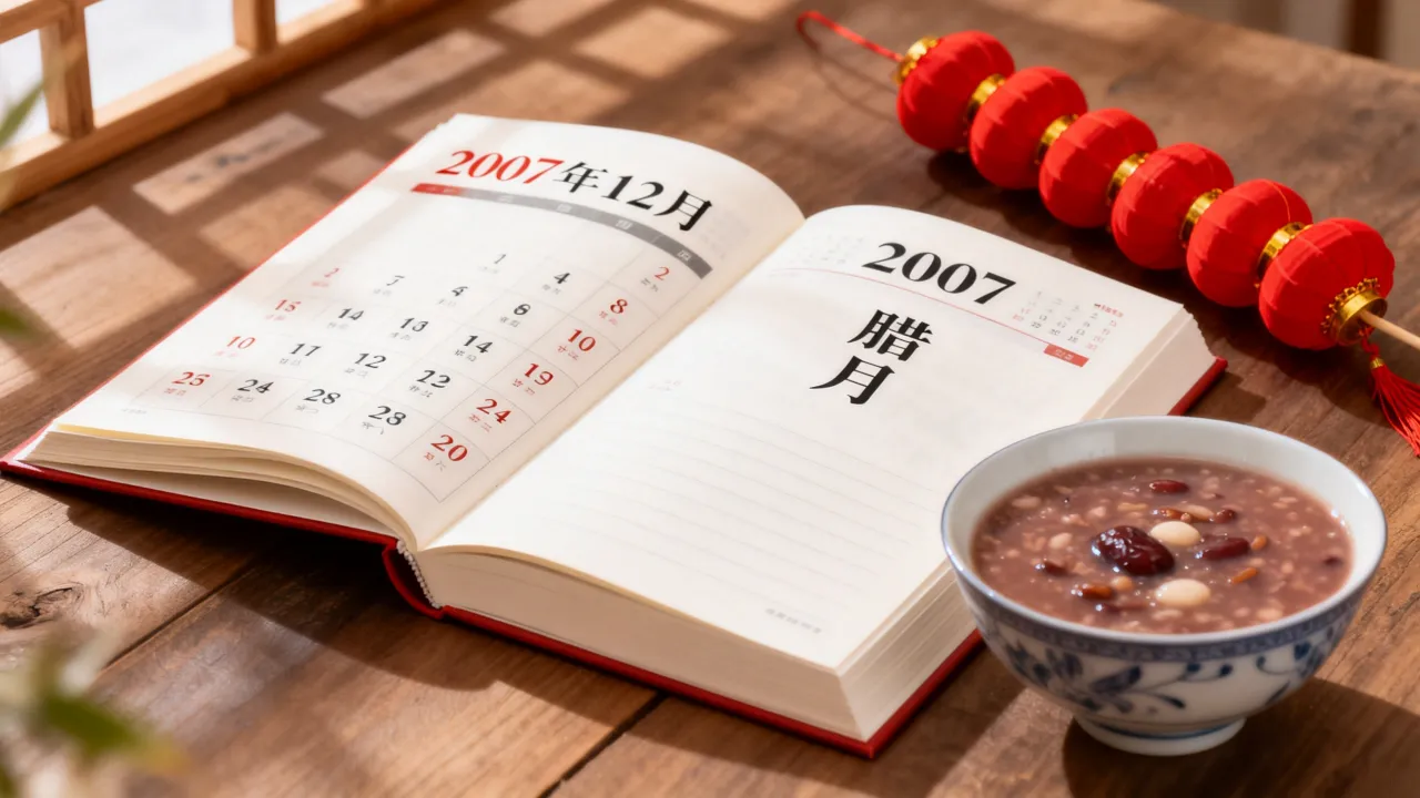 2007年阴历腊月是阳历几月?腊月对应公历日期查询 2007年阴历腊月是阳历几月?腊月对应公历日期查询