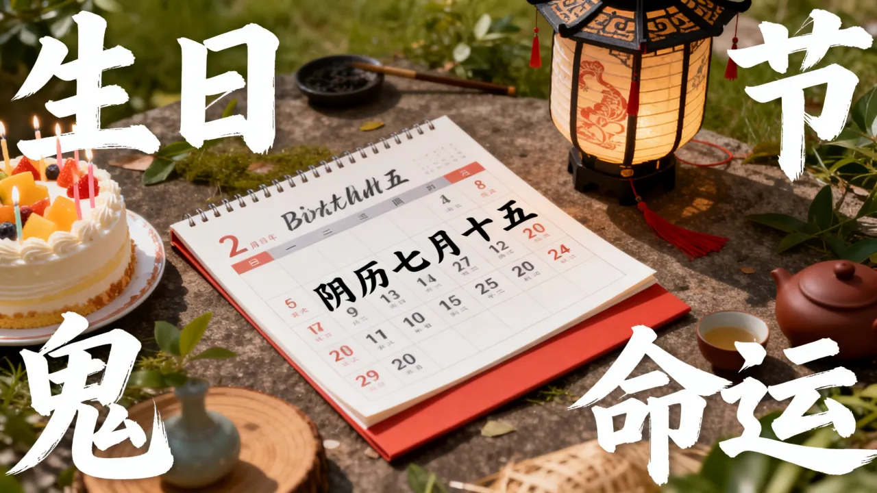 生日阴历是鬼节吗，阴历七月十五出生的人命运如何