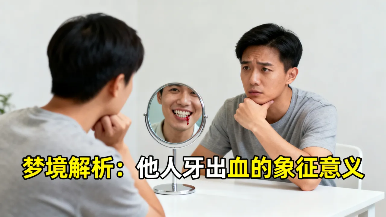 梦到了别人牙出血是咋回事，梦见别人牙齿出血是什么预兆