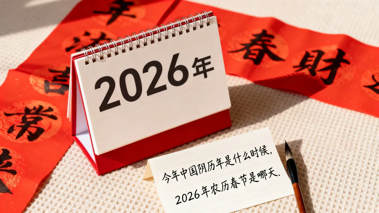 今年中国阴历年是什么时候,2026年农历春节是哪天? 今年中国阴历年是什么时候,2026年农历春节是哪天?
