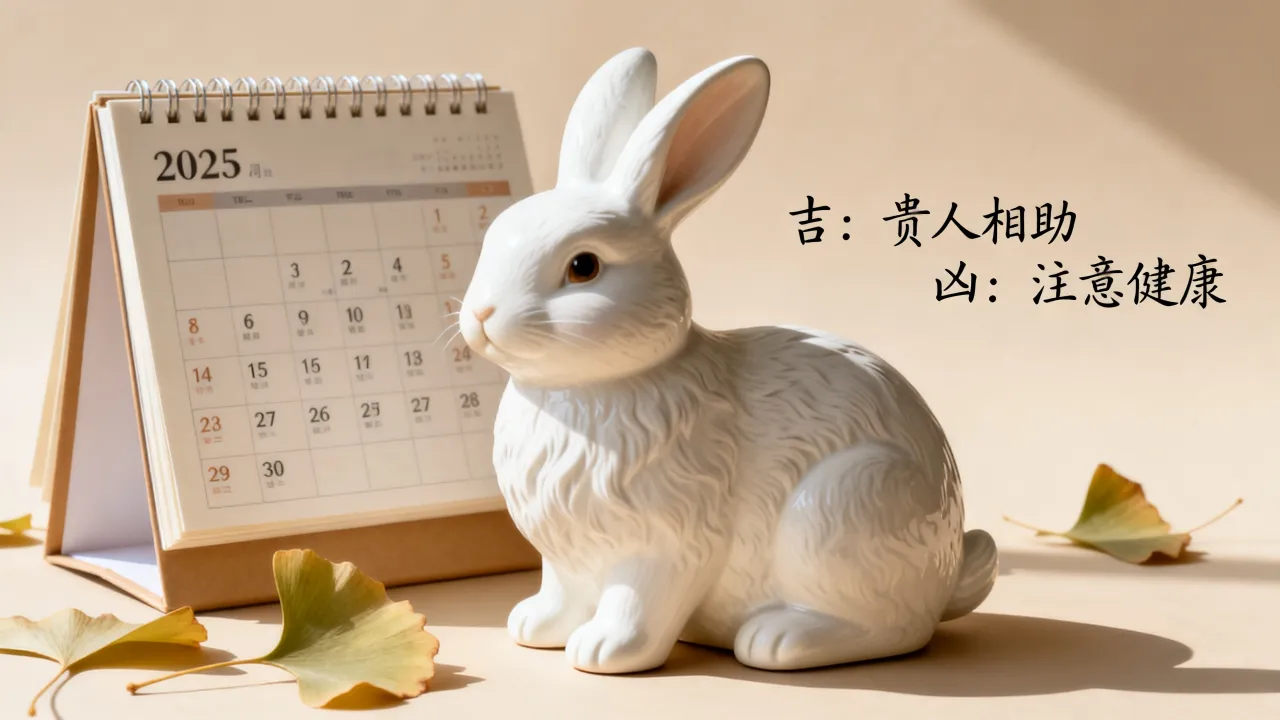 2025年十二生肖每月运势详解，属兔人本月运程吉凶如何判断？