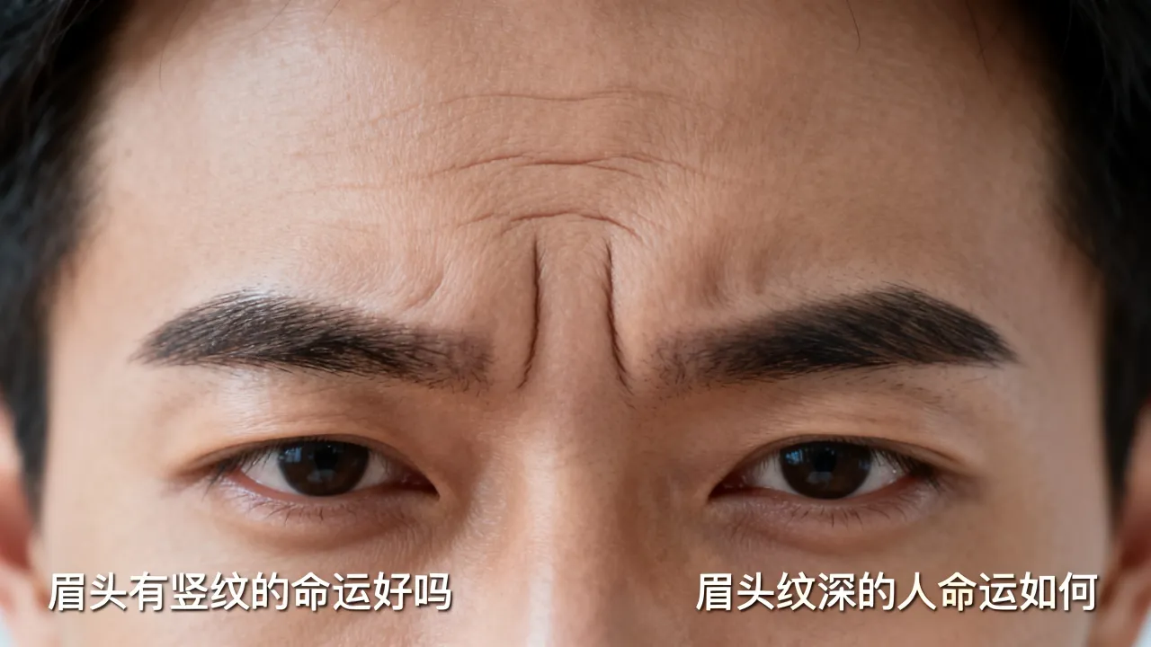 眉头有竖纹的命运好吗,眉头纹深的人命运如何 眉头有竖纹的命运好吗,眉头纹深的人命运如何