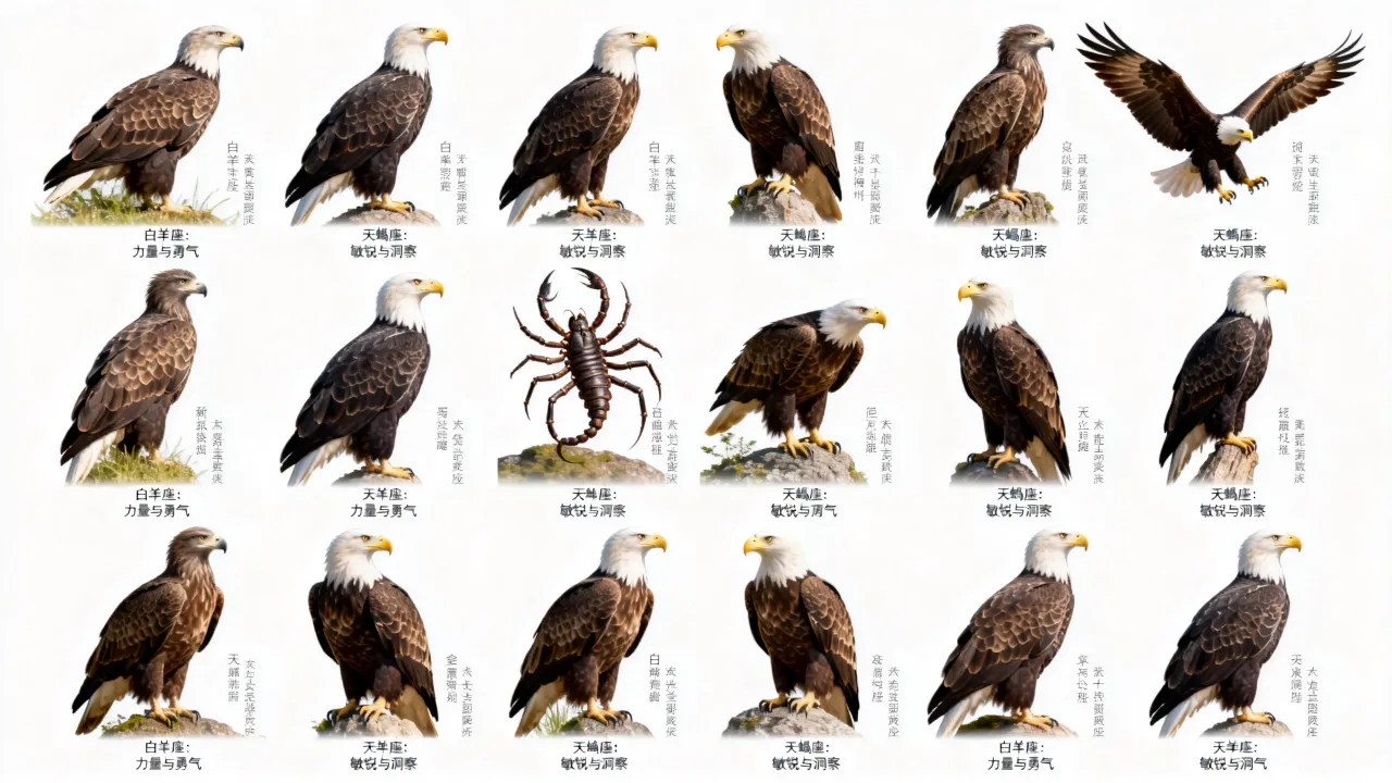 十二星座的鹰代表什么?,哪个星座是鹰的化身? 十二星座的鹰代表什么?,哪个星座是鹰的化身?
