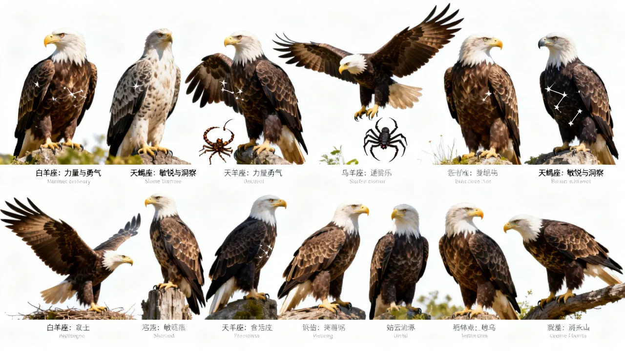 十二星座的鹰代表什么?,哪个星座是鹰的化身? 十二星座的鹰代表什么?,哪个星座是鹰的化身?
