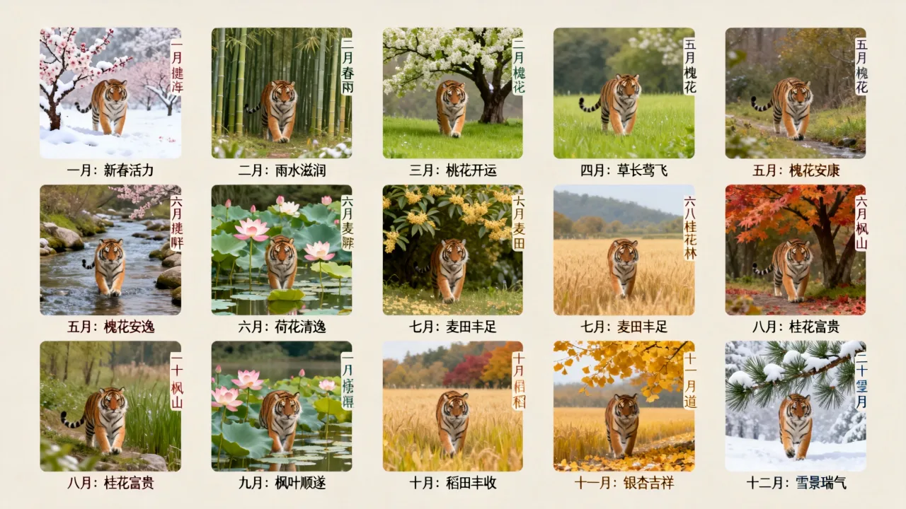 属虎几月出生最好命？属虎十二个月份命运详解大全