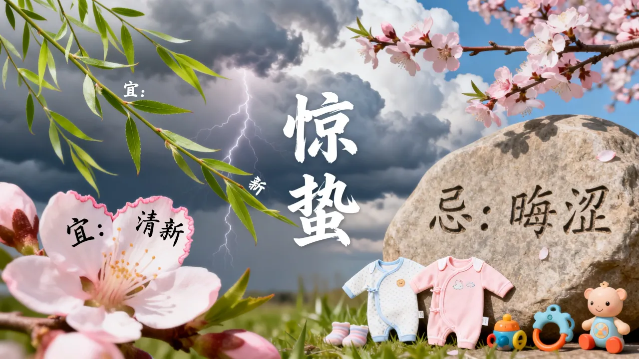 宝宝起名惊蛰怎么样,惊蛰节气出生的宝宝取名宜忌有哪些? 宝宝起名惊蛰怎么样,惊蛰节气出生的宝宝取名宜忌有哪些?