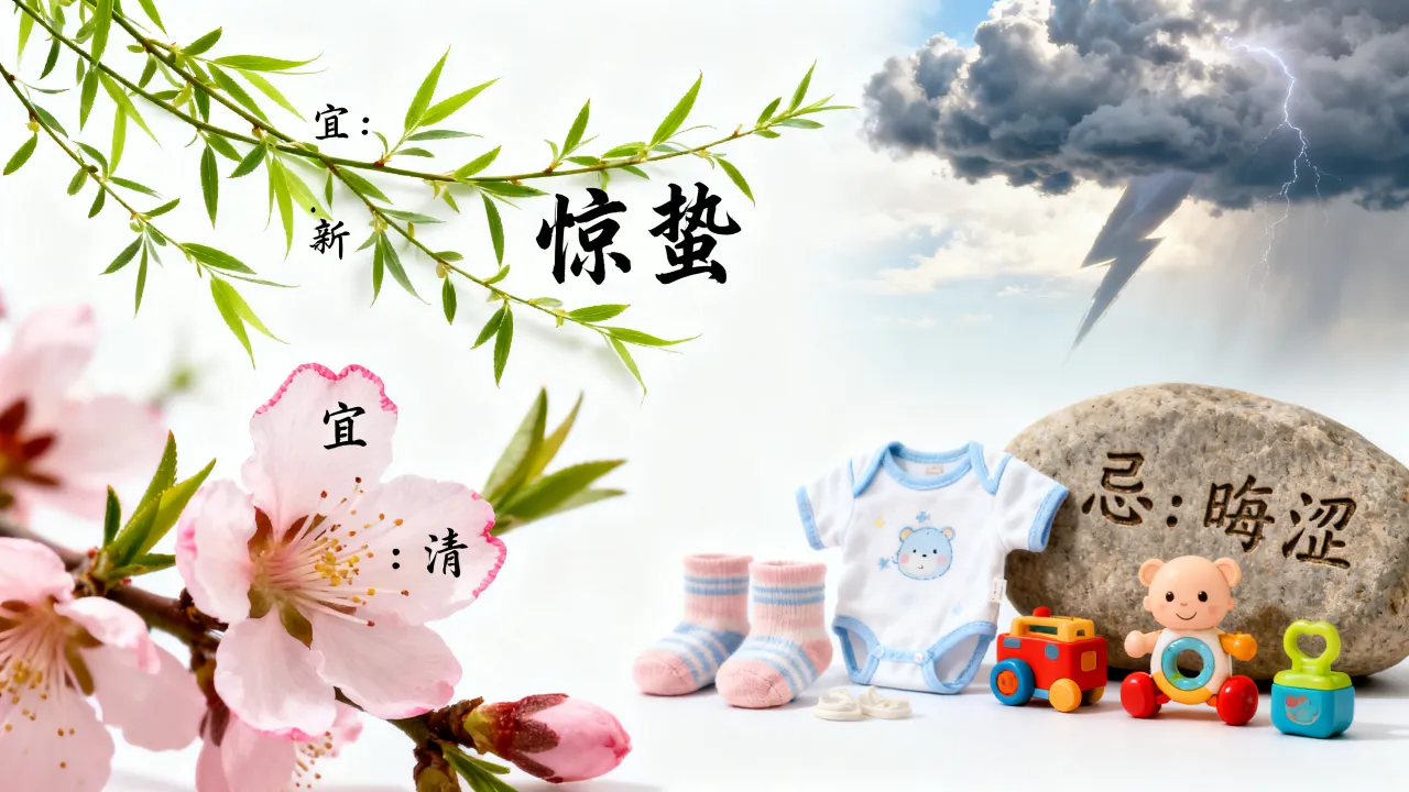 宝宝起名惊蛰怎么样,惊蛰节气出生的宝宝取名宜忌有哪些? 宝宝起名惊蛰怎么样,惊蛰节气出生的宝宝取名宜忌有哪些?