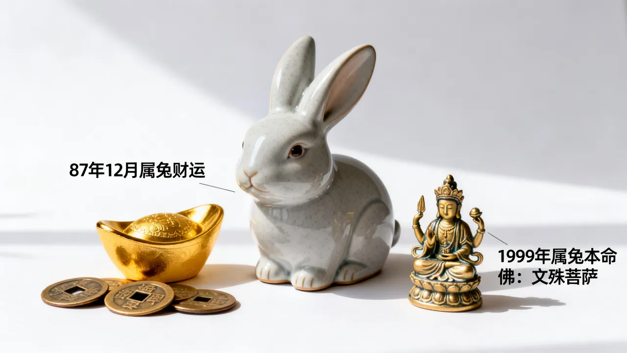 87年12月属兔的财运好不好,1999年属兔本命佛是什么? 87年12月属兔的财运好不好,1999年属兔本命佛是什么?