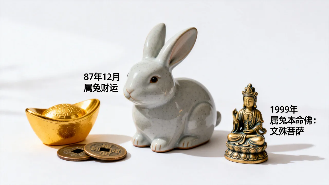87年12月属兔的财运好不好,1999年属兔本命佛是什么? 87年12月属兔的财运好不好,1999年属兔本命佛是什么?