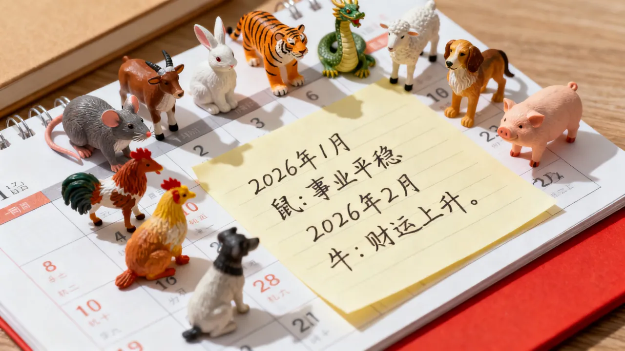 十二生肖运势如何?2026年每月运势怎么样 十二生肖运势如何?2026年每月运势怎么样
