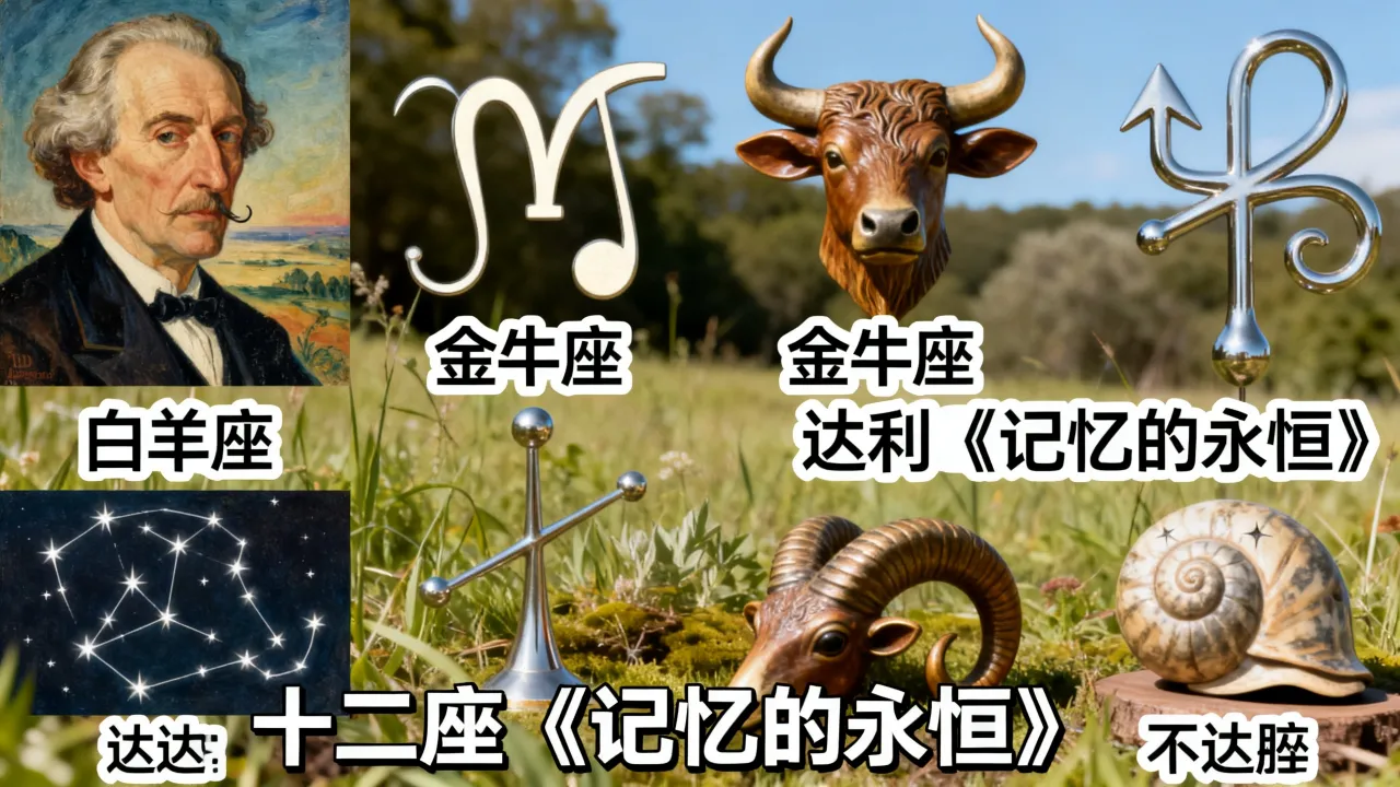 达利十二星座是什么?达利十二星座详解与作品欣赏 达利十二星座是什么?达利十二星座详解与作品欣赏