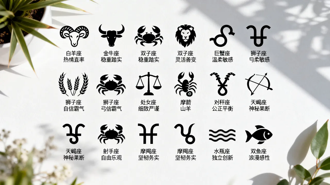 扶摇十二星座是什么？十二星座性格特点有哪些？