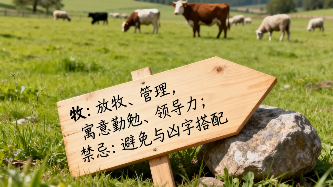 男宝宝起名牧什么意思，牧字取名寓意和禁忌有哪些