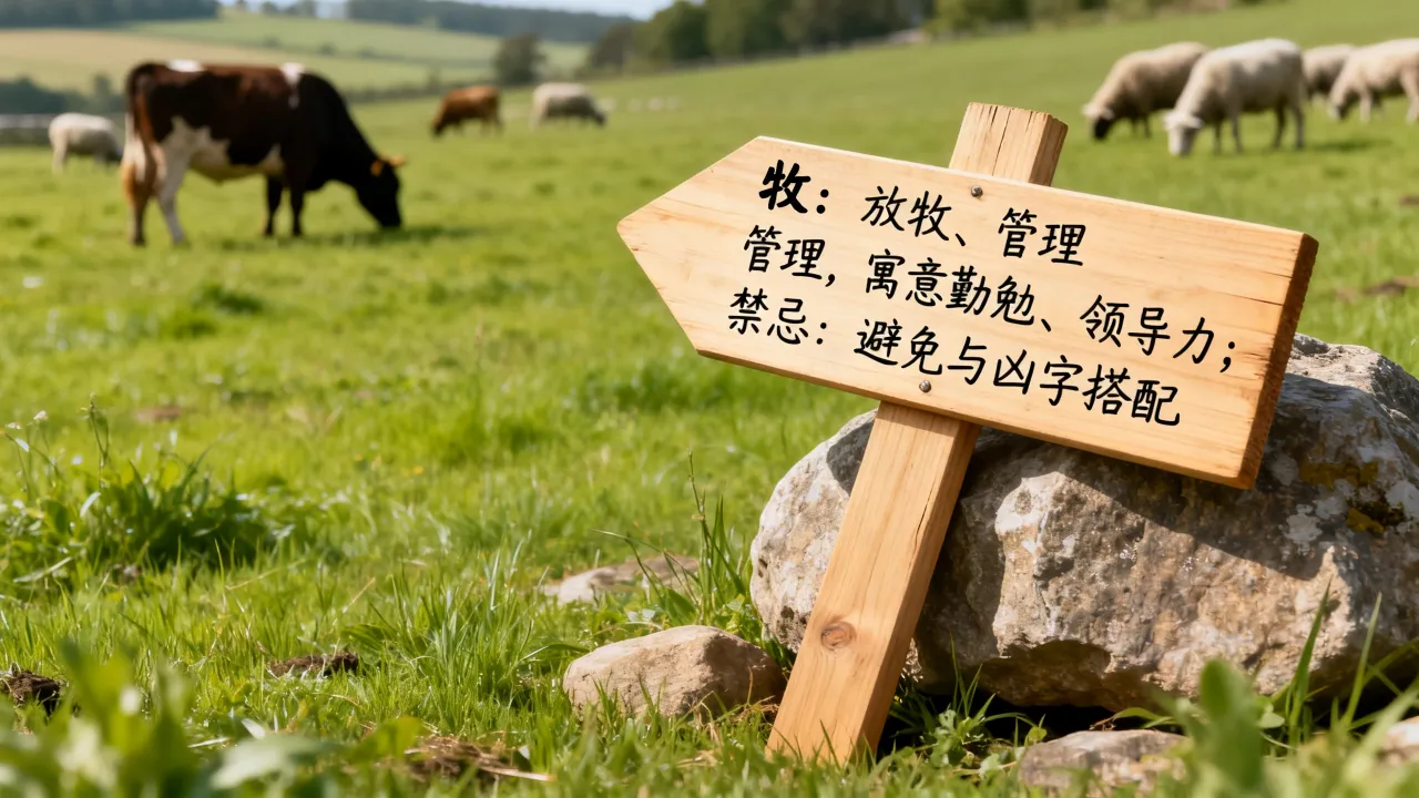 男宝宝起名牧什么意思，牧字取名寓意和禁忌有哪些