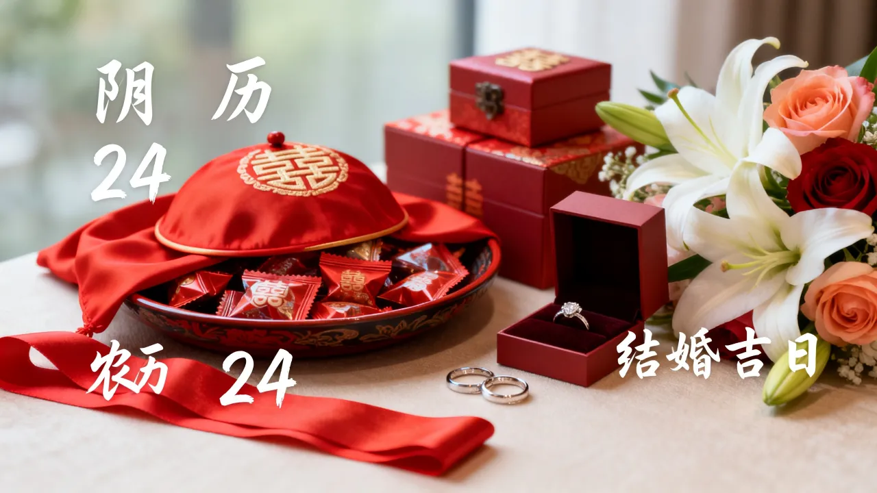 阴历24结婚好吗,农历24结婚吉日有什么讲究吗 阴历24结婚好吗,农历24结婚吉日有什么讲究吗