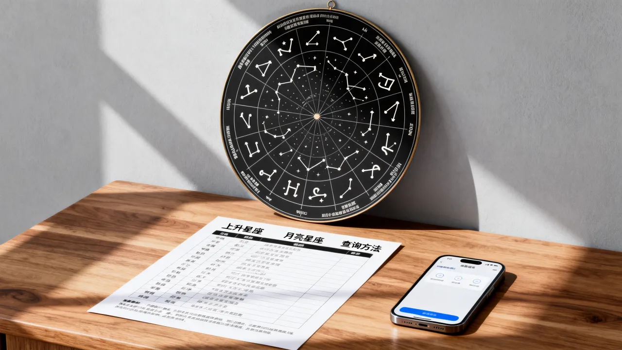 上升星座月亮星座含义是什么，怎么查询自己的上升星座