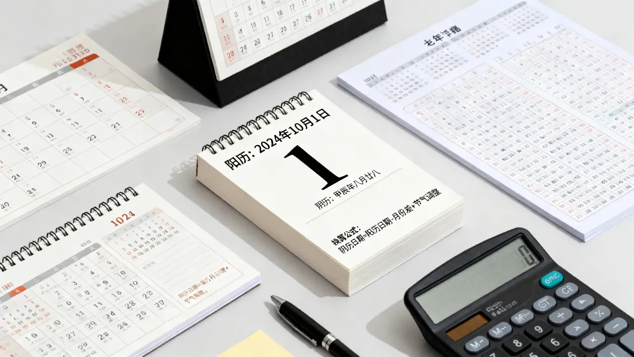 阳历和阴历怎么写，阴历阳历怎么换算对照查询