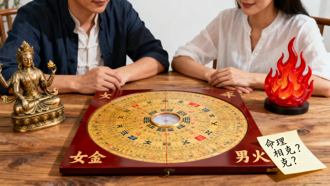 女金男火的夫妻命运如何?命理相克吗 女金男火的夫妻命运如何?命理相克吗