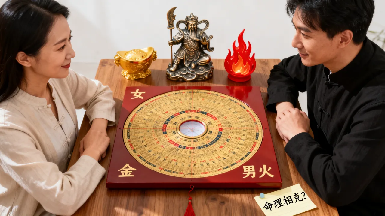 女金男火的夫妻命运如何?命理相克吗 女金男火的夫妻命运如何?命理相克吗